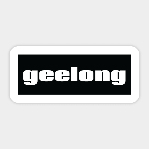 Geelong Sticker by ProjectX23Red